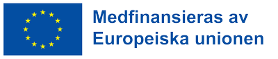 EU-flagga med texten: Medfinansieras av Europeiska unionen.