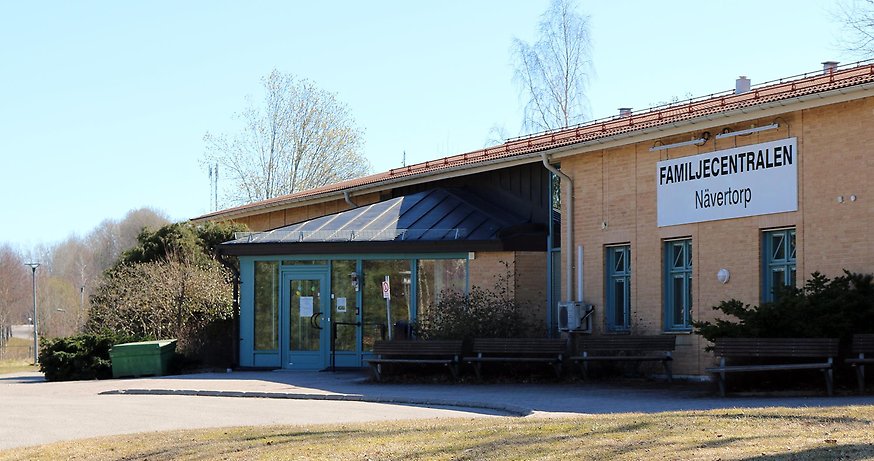 Familjecentralen i Nävertorp, som öppna förskolan ingår i.
