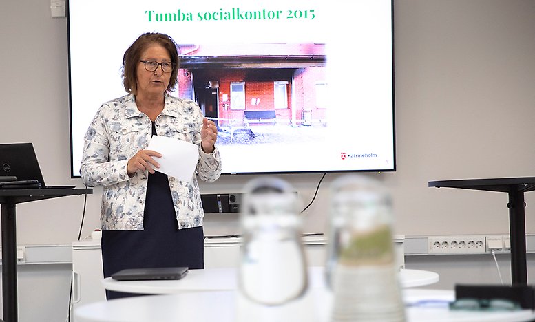 Marie Lundqvist chef socialförvaltningen i Katrineholm har egna erfarenheter av påverkanskampanjer. 