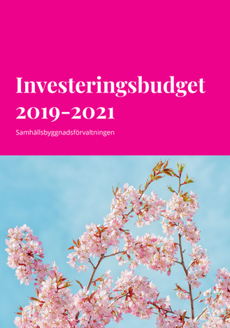 Framsida investeringsbudget